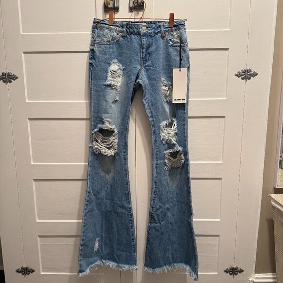 The Laundry Room Denim - *NWT* The Laundry Room - Flared Distressed Jeans